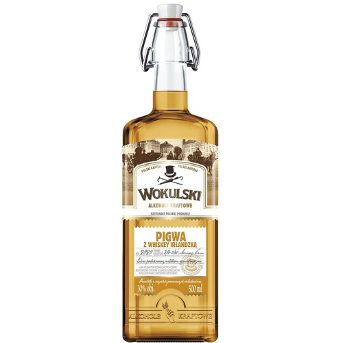 Drink Pigwa z Whiskey Irlandzką alk. 30,0% obj. Wokulski 500 ml