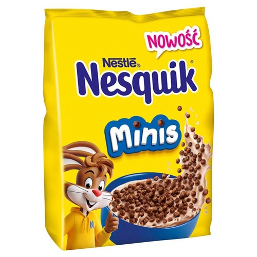 Nesquik minis kuleczki o smaku czekoladowym  Nestle 400 g