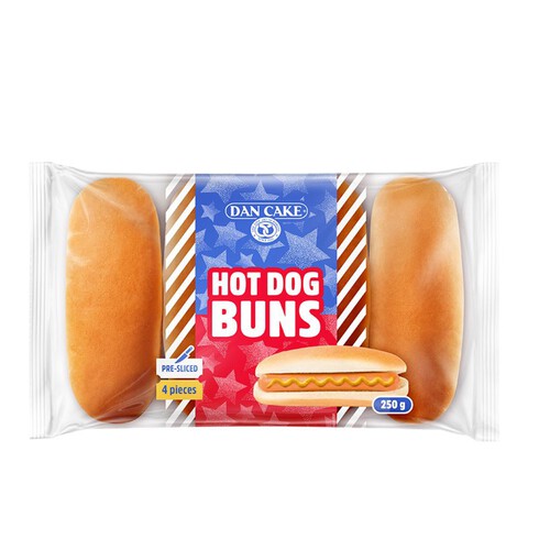 Bułki pszenne do hot dogów Dan Cake 250 g