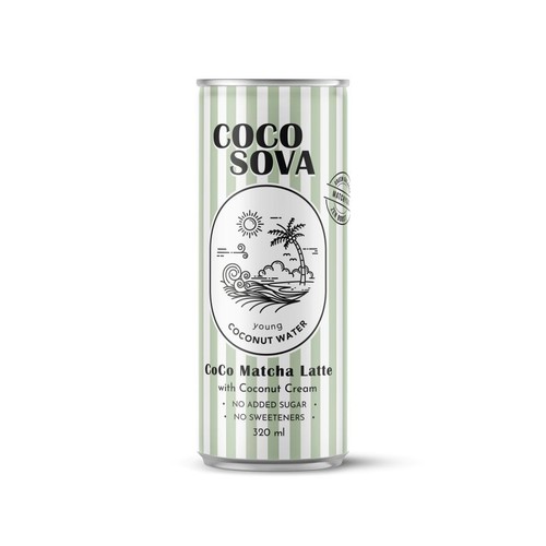 Woda kokosowa matcha 320 ml Coco Sova 320 ml