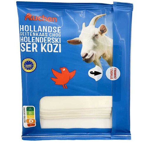 Ser kozi w plastrach Auchan 100 g