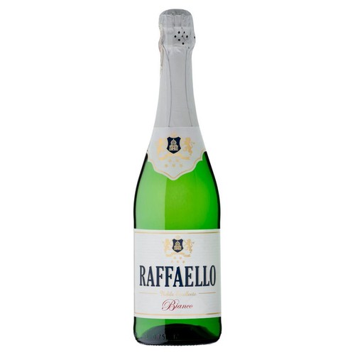 Wino musujące białe półsłodkie Bianco alk. 9,0% obj. Raffaello 750 ml