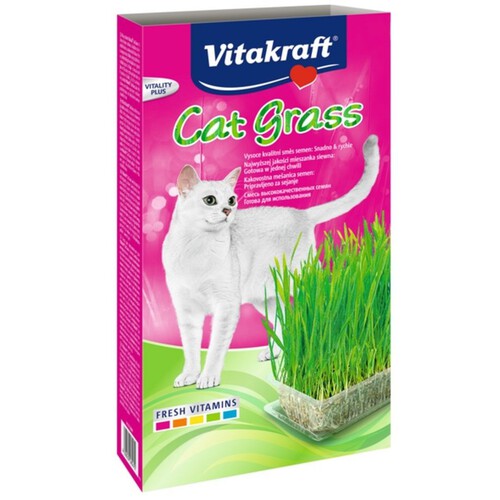 Cat Grass trawa dla kota  VitaKraft 120 g