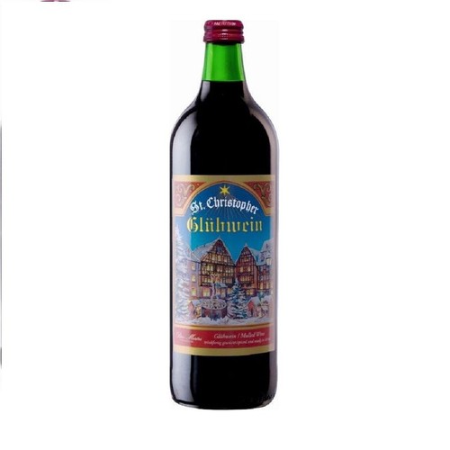 Wino niemieckie czerwone grzane Gluhwein 
 St. Christopher 1 l