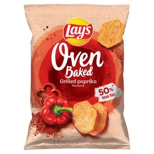 Chipsy Oven Baked grillowana papryka Lay's 110 g