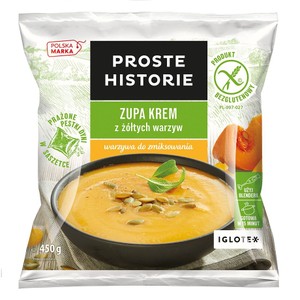 Zupa krem z żółtych warzyw - bezglutenowa Proste Historie 450 g