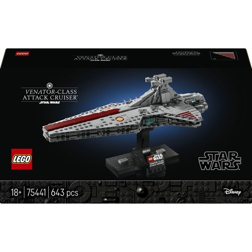 Star Wars™ Krążownik szturmowy typu Venator 75441 LEGO 1 sztuka