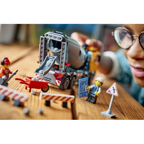 City Betoniarka 60478, zabawka konstrukcyjna dla dzieci LEGO 1 sztuka