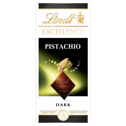 Czekolada gorzka Pistachio   Lindt 100 g
