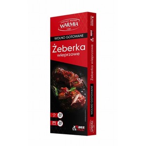 Żeberka wieprzowe wolno gotowane Warmia na wagę ok. 500g