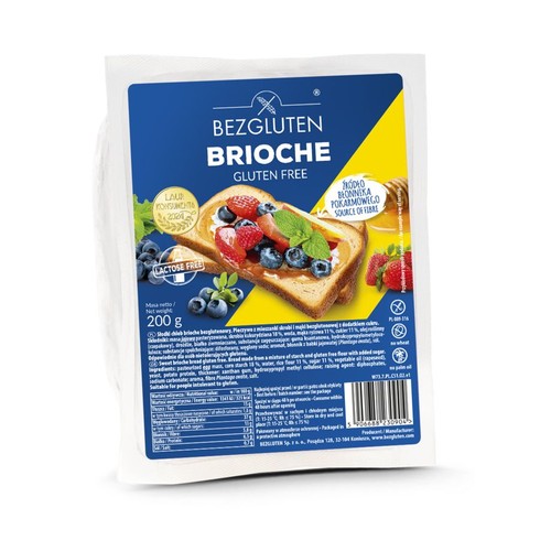 Chleb Brioche bezglutenowy  Bezgluten 200 g