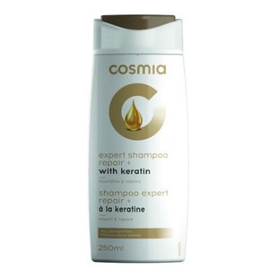 Szampon do włosów z keratyną   Cosmia 250 ml