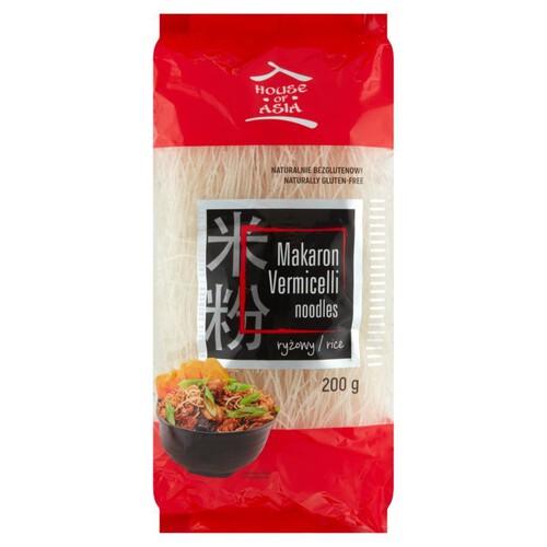 Makaron ryżowy vermicelli House of Asia 200 g