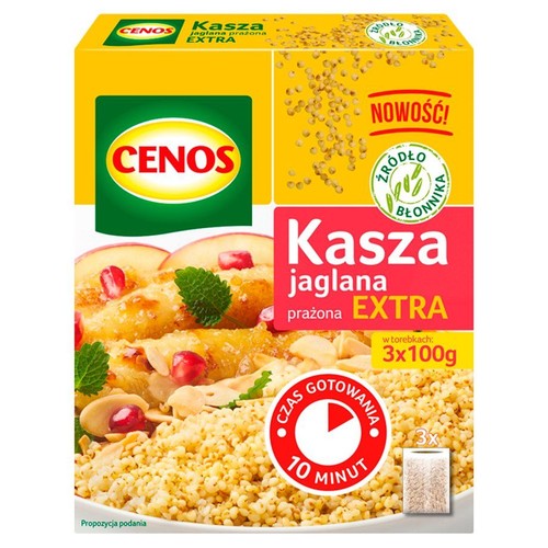 Kasza jaglana prażona Cenos 3 x 100 g
