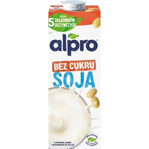 Napój sojowy bez dodatku cukru Alpro 1 l