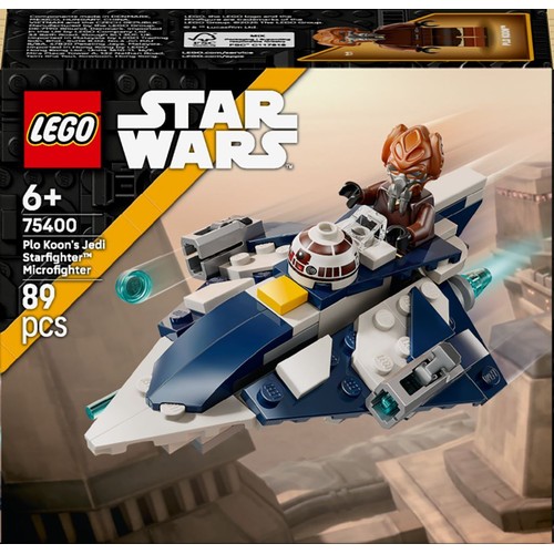 Star Wars Mikromyśliwiec Jedi Plo Koona 75400 LEGO 1 sztuka