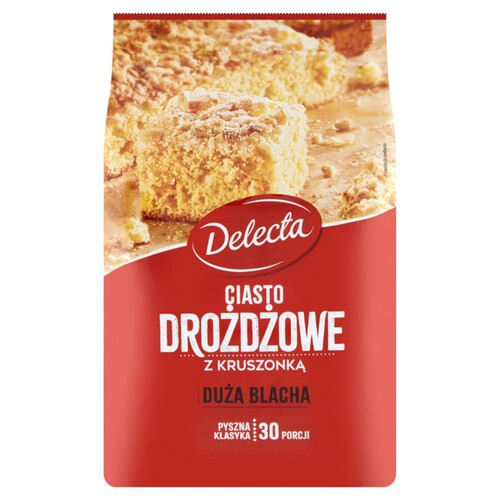 Ciasto drożdżowe  Delecta 600 g