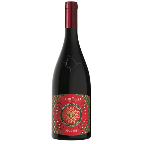 Wino włoskie czerwone wytrawne Rosso alk. 14,0% obj. Memoro Piccini 750 ml