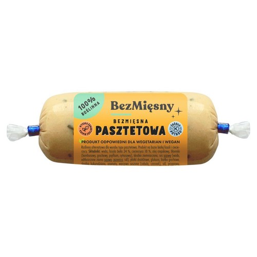 Bezmięsna pasztetowa z białej fasoli i ciecierzycy Bezmięsny 120 g
