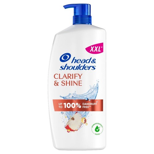 Szampon przeciwłupieżowy Clarify & Shine    Head & Shoulders 800 ml