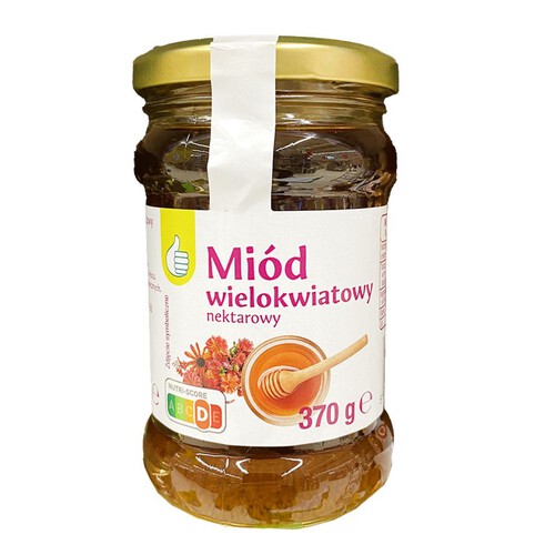 Miód nektarowy wielokwiatowy Auchan 370 g