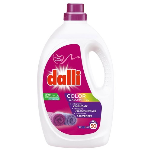 Żel do prania kolorowego 50 prań Dalli 2,75 l