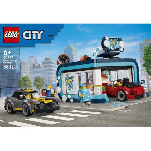 City Automatyczna myjnia samochodowa 60497 LEGO 1 sztuka