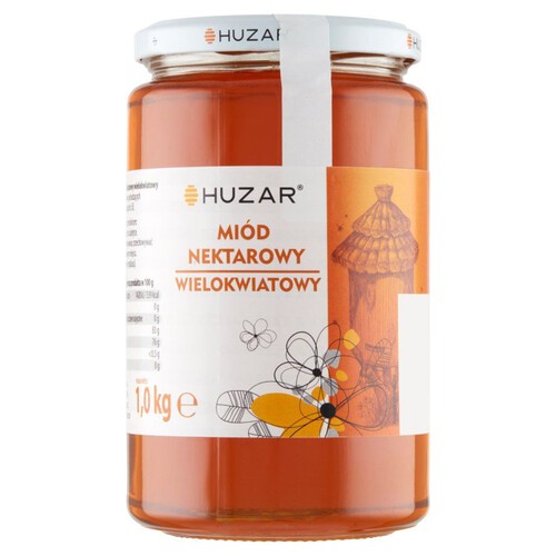 Miód wielokwiatowy Huzar 1 kg