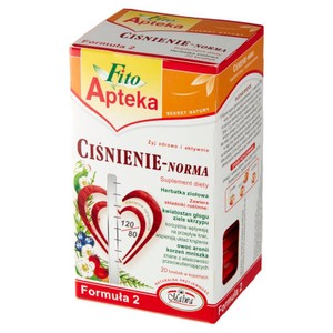 Herbata ziołowa na ciśnienie Fito Apteka 20 torebek