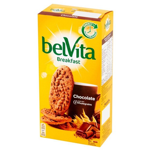 Ciastka zbożowe kakao czekolada belVita 300 g