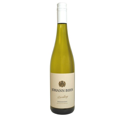 Wino niemieckie białe półwytrawne Riesling Rheinhessen alk. 10,5% obj. Johann Bihn 750 ml