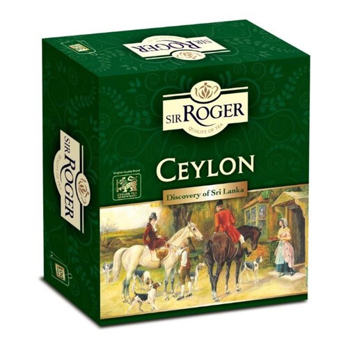 Herbata ekspresowa Ceylon Sir Roger 100 torebek