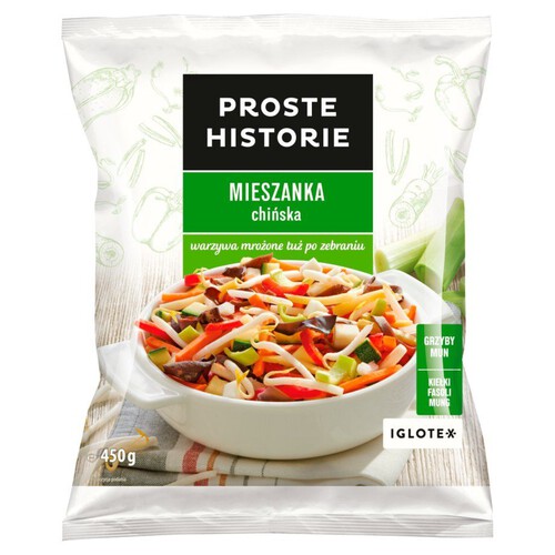 Mieszanka chińska mieszanka warzyw mrożonych Proste Historie 450 g