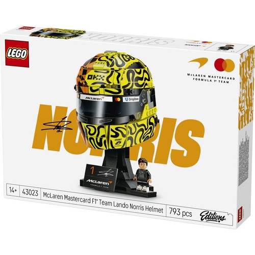 Editions Kask Lando Norris McLaren Mastercard F1® Team 43023 LEGO 1 sztuka