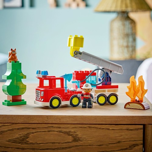 DUPLO® Moje miasteczko Wóz strażacki z wężem i strażakiem 10473 LEGO 1 sztuka