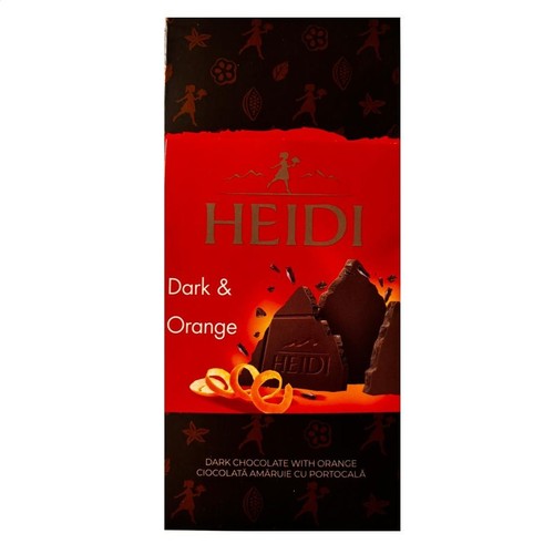 Czekolada Dark & Orange   Heidi 3 x 80 g