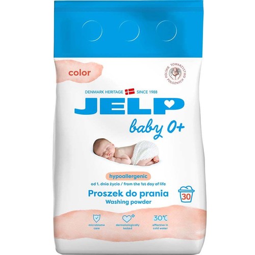 Hipoalergiczny proszek do prania kolorowego Jelp 2,25 kg