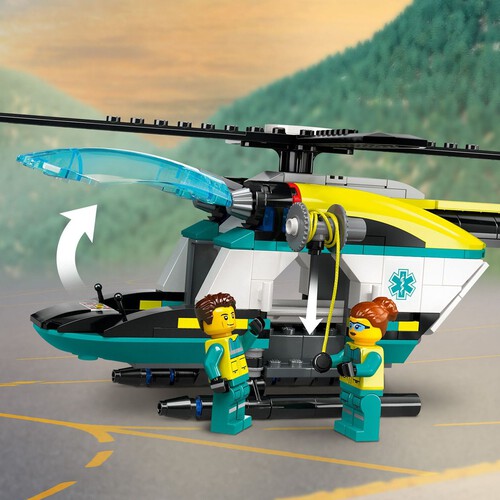 City Helikopter ratunkowy 60405 LEGO zestaw