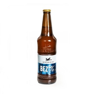 Piwo bezalkoholowe pale lager Bez% alk. 0,5% obj. Kormoran 500 ml