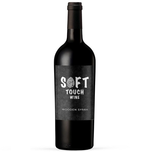 Wino francuskie czerwone półwytrawne Wooden Syrah alk. 13,5% obj. Soft Touch 750 ml