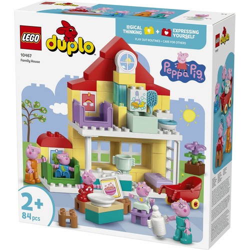 DUPLO® Świnka Peppa Dom rodzinny 10467 LEGO 1 sztuka