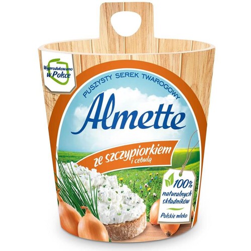 Serek twarogowy ze szczypiorkiem i cebulą Almette 150 g