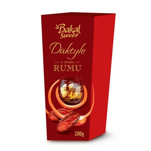 Daktyle o smaku rumu  Bakal Sweet 200 g
