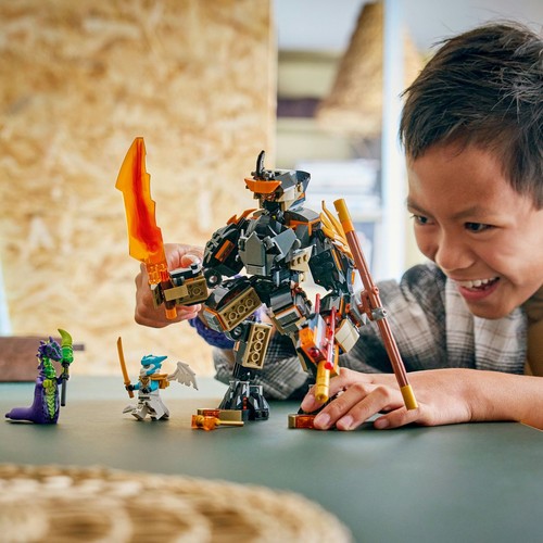 Zabawka NINJAGO® Mech specjalny Cole’a i Zane w smoczej zbroi 71854 LEGO 1 sztuka