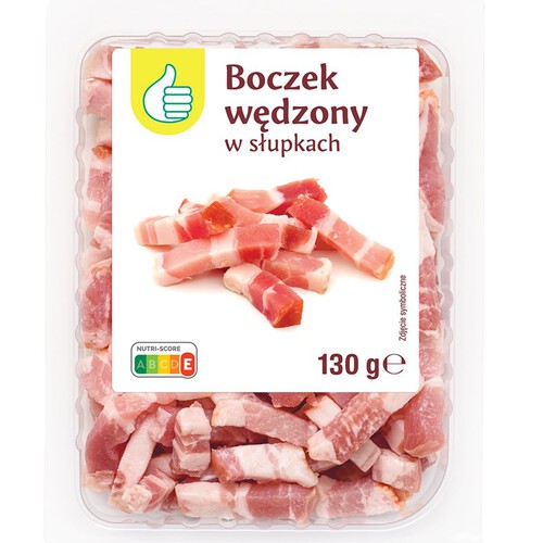 Boczek w słupkach Auchan 130 g