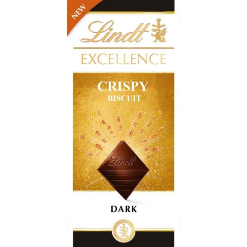 Czekolada Excellence z chrupiącymi ciasteczkami Lindt 100 g