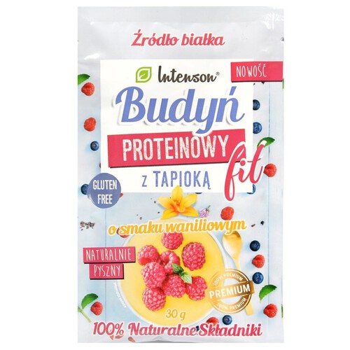 Budyń proteinowy z tapioką o smaku waniliowym fit Lntenson 30 g