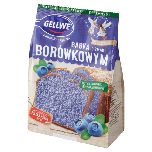 Babka o smaku borówkowym Gellwe 375 g