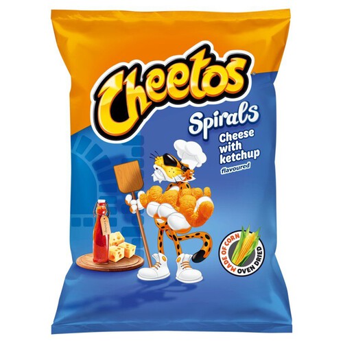 Chrupki spirale o smaku sera i ketchupu Cheetos 130 g