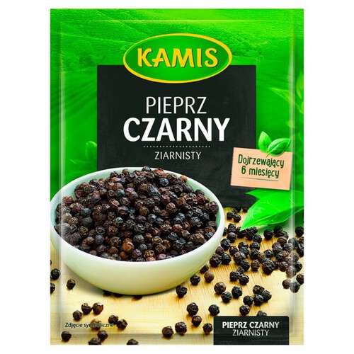 Pieprz czarny ziarnisty Kamis 16 g